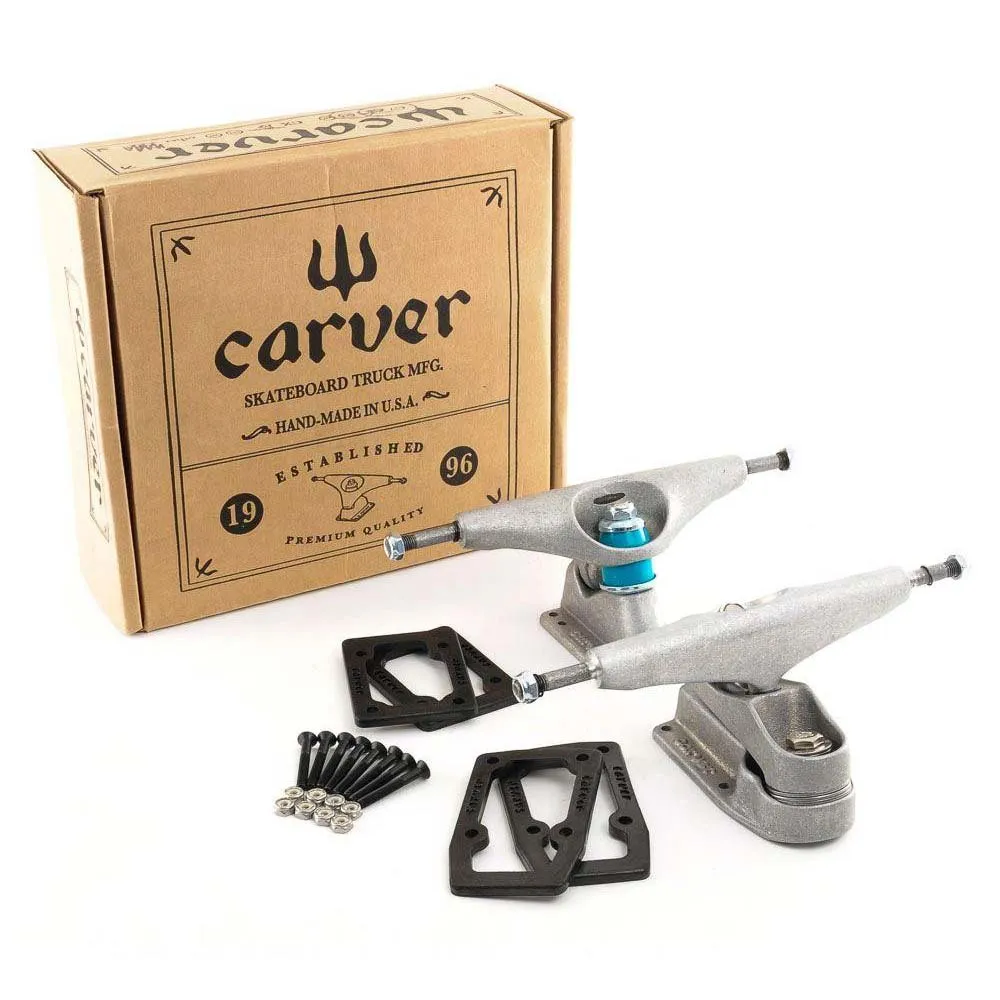 Carver C7 Surfskate Truck Set Raw