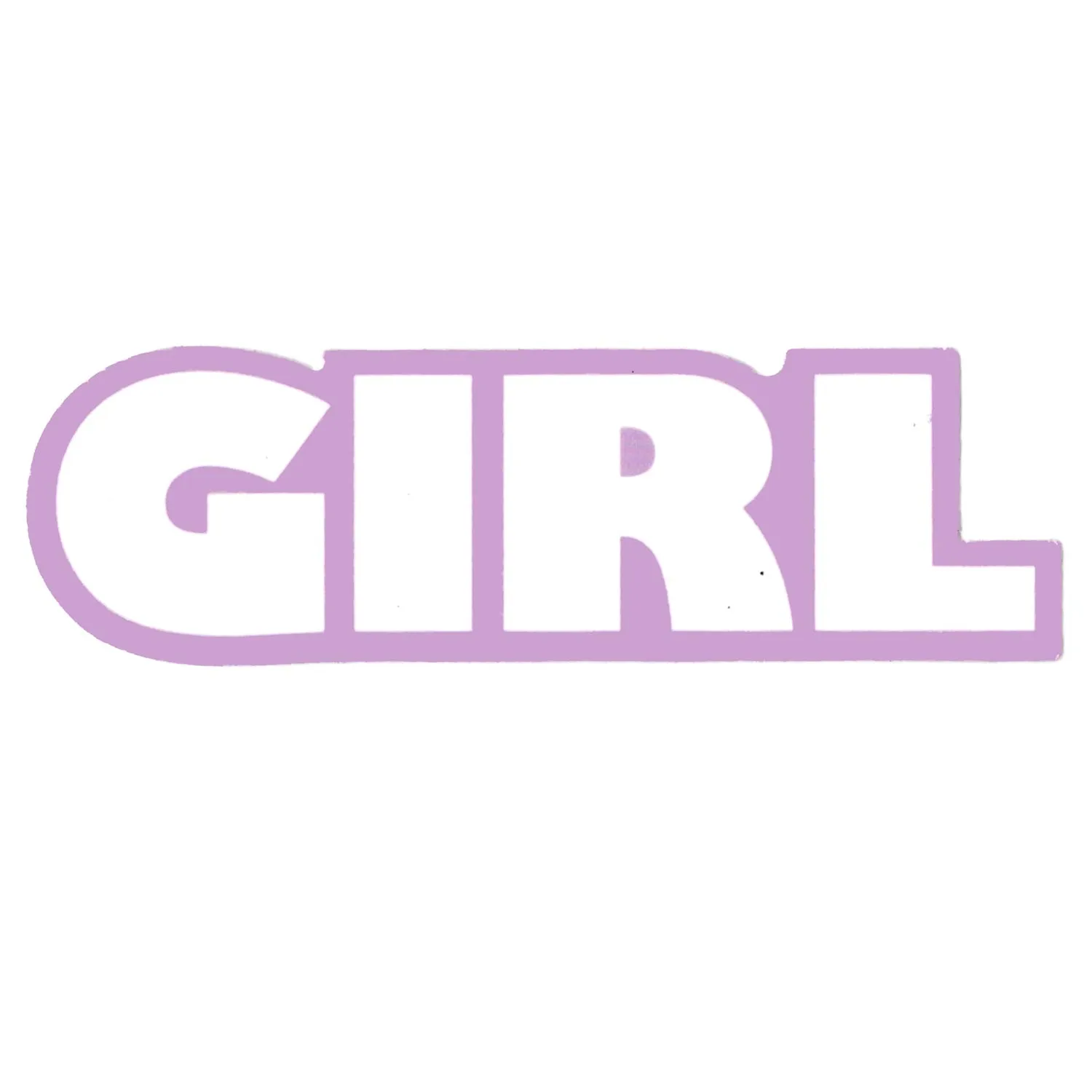 GIRL X HELLO KITTY 50TH ANNIVERSARY OG LOGO STICKER 3.75″ X 3″ PINK - Image 6