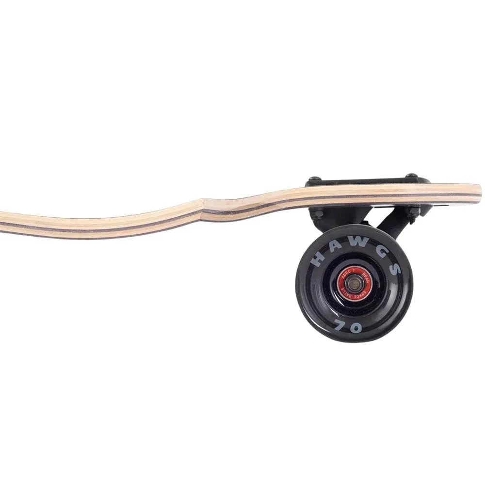 LANDYACHTZ SWITCHBLADE CROWN PEAK COMPLETE 9.8″ X 38″ BLACK - Image 9