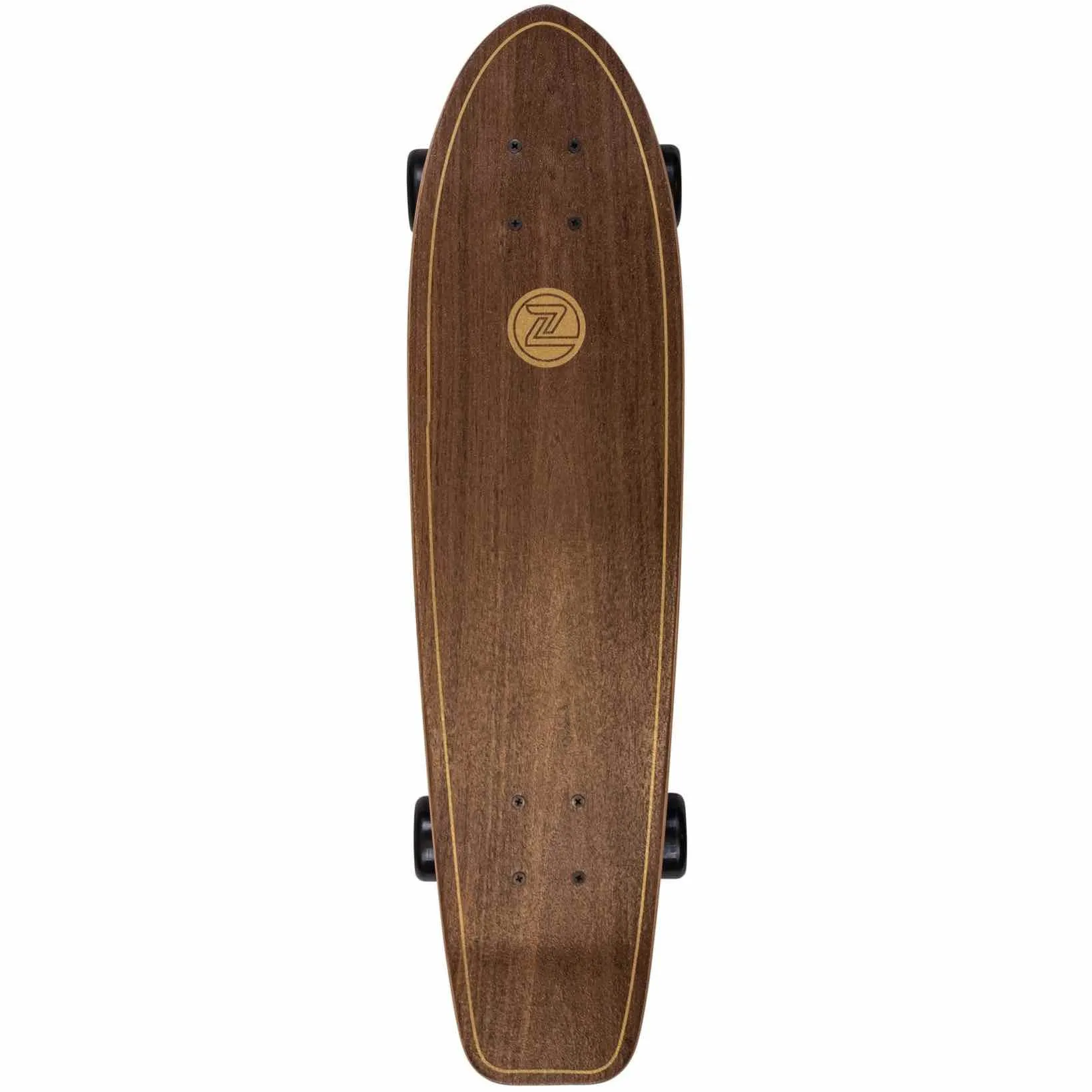Z-Flex Ruins To Roses Cruiser Complete 7.5″ x 29″ Wood Grain - Image 4