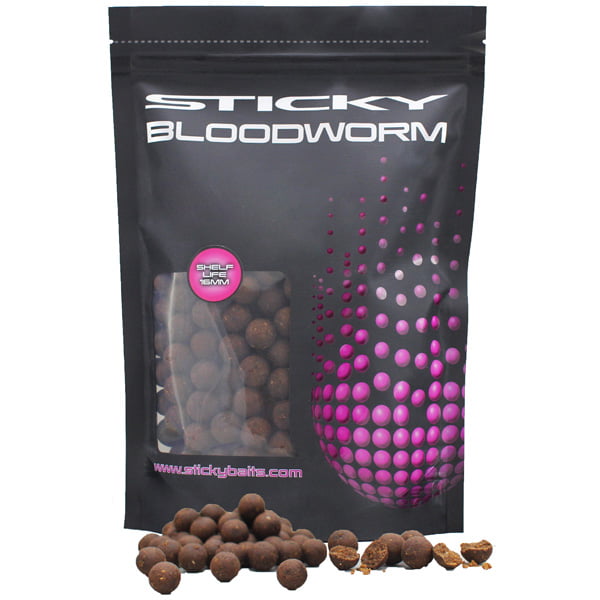 Sticky Bloodworm Shelf Life Boilies 1kg