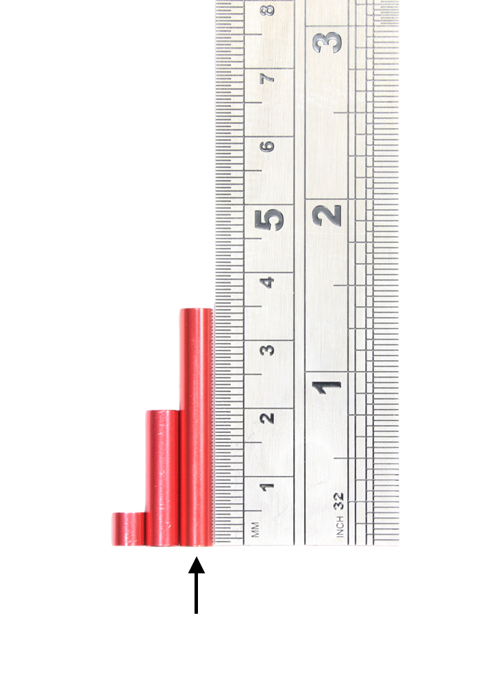 M3 Anodised Aluminium Alloy Threaded Spacer / Standoff - Image 2