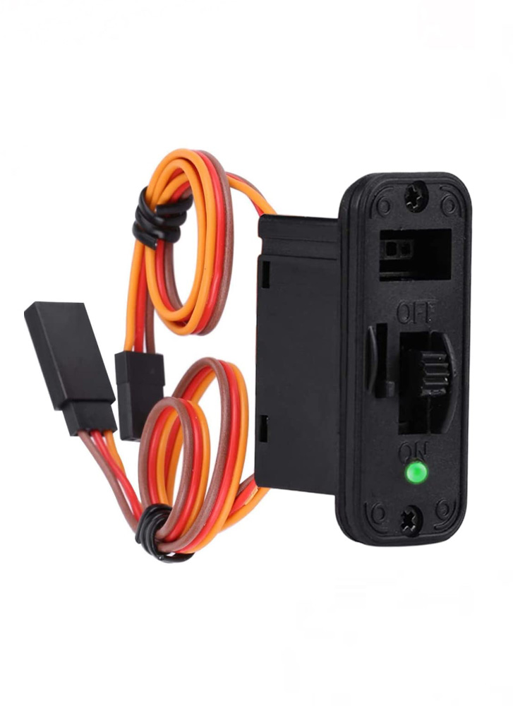 RC Receiver On Off Power Switch with 3 Pin JR Futaba Connector