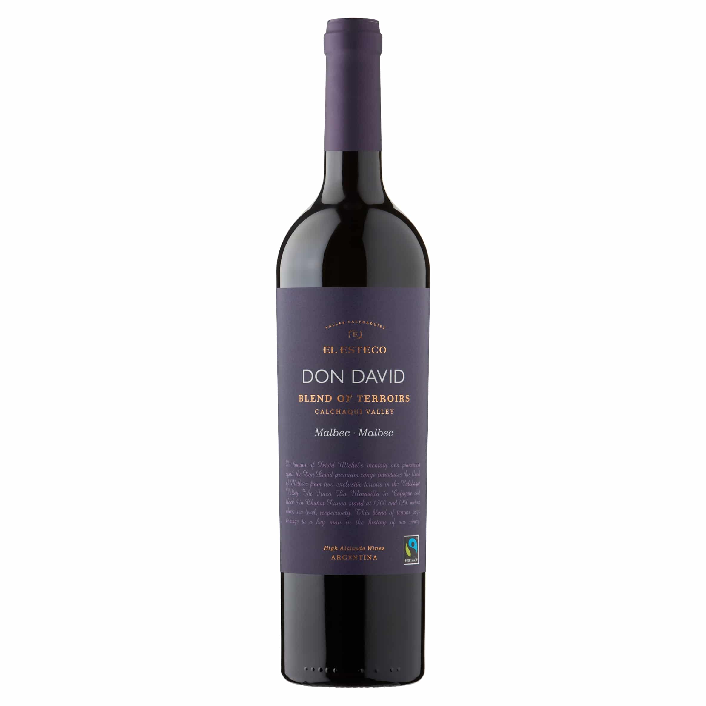 EL ESTECO, DON DAVID MALBEC