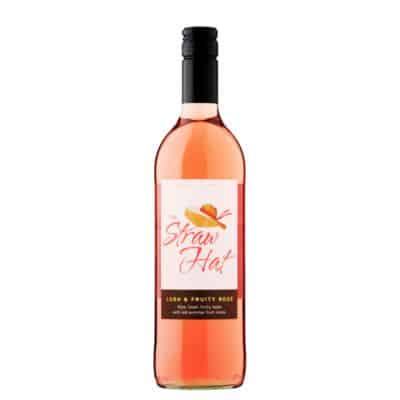 The Straw Hat Lush & Fruity Rosé 75cl